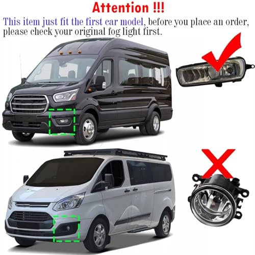 Feu brouillard Ford Transit LED pour remplacer un éclairage halogène faible