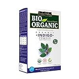 Indus Valley Bio Organic Indigo Powder, 100% Certified Organic, Triple-sifted & microfine powder,...