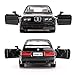RMZ City 1:36 BMW M3 1987 Toy Car, Diecast Pull Back Model Car, Doors Open, Collection Kids Toy for Aged 3 and up, Gift Black