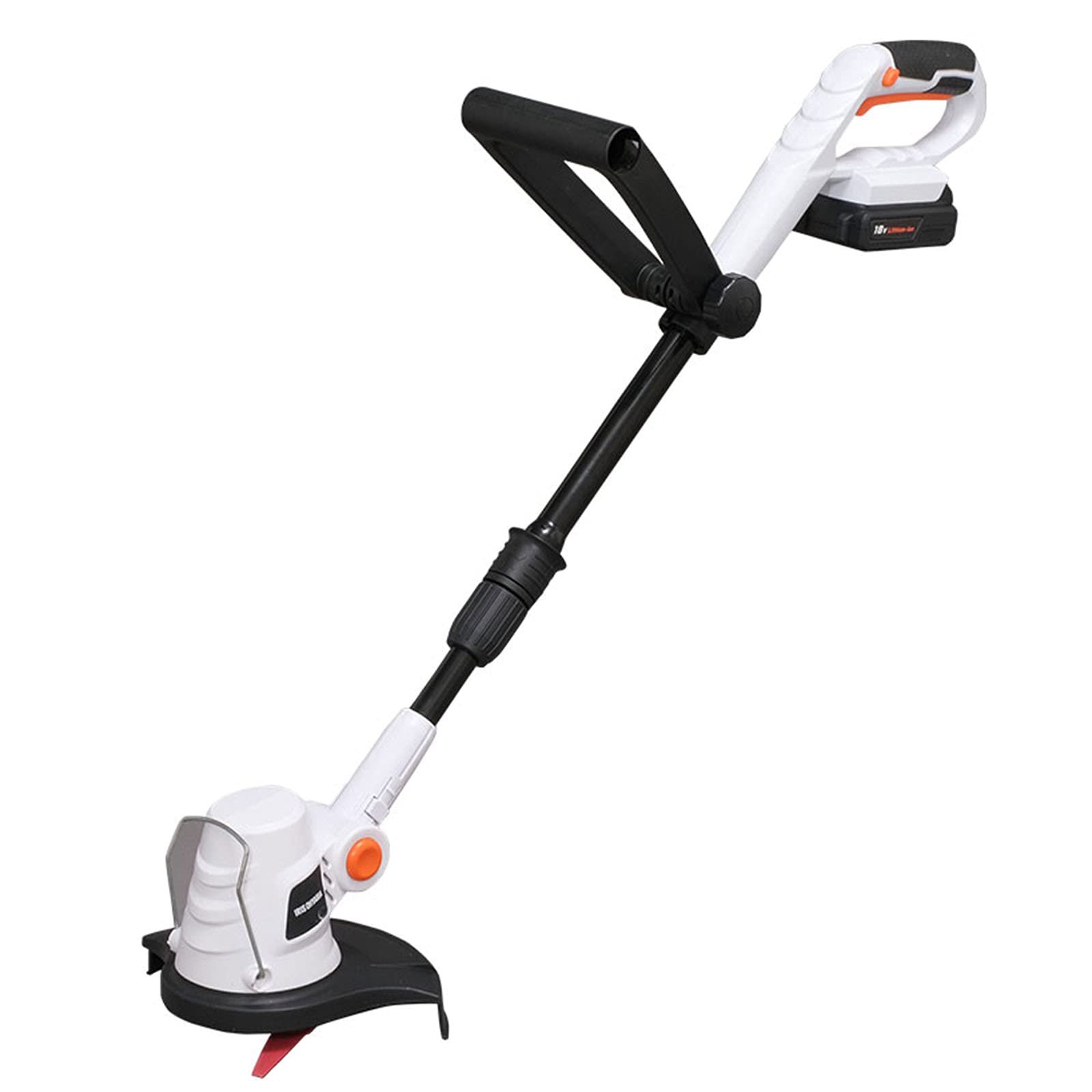 Cortacésped eléctrico pequeño, inalámbrico, recargable, portátil, multifuncional, para cortar césped, artefacto blanco