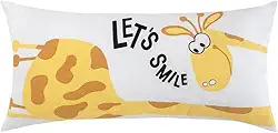Travesseiro Body Pillow Infantil Altenburg Mundo Kids 30cm x 65cm + Fronha Smile