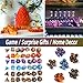 DND Dice Set (7 Pieces) and 3D Printed Dragon Egg,Easter Basket Stuffers,Fidget Toys,Surprise Dragon Egg and Polyhedral Dice Set with Gift Box,Playing Game with Dragon Eggs for RPG DND MTG