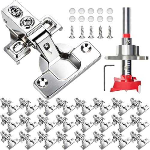 BESTEEL 24 Pack Soft Close Hinges