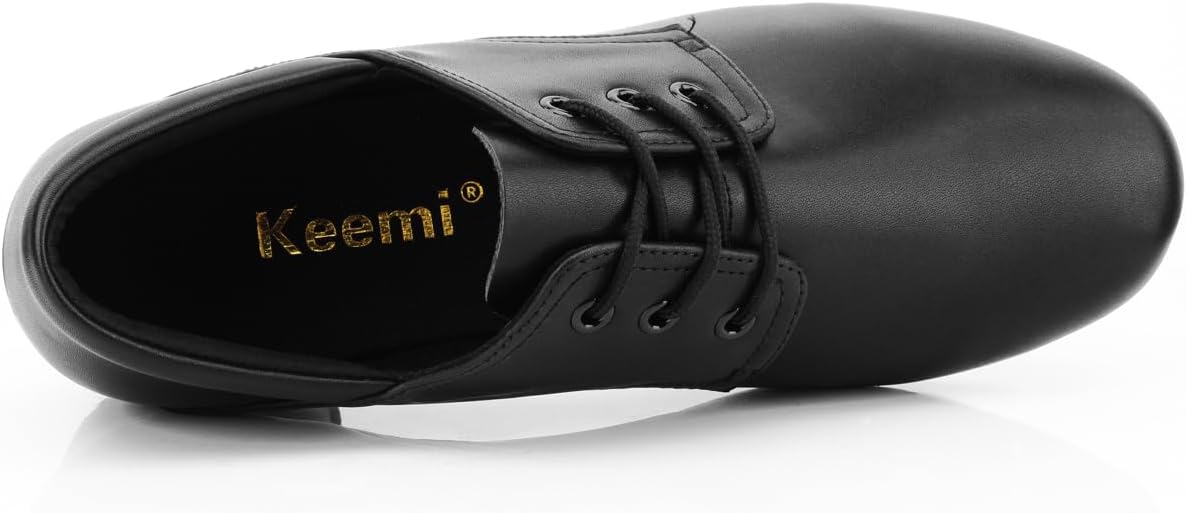 Keemi Leather Ballroom Dance Shoes for Men - Image 4