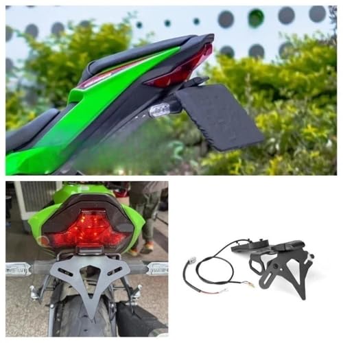Support de plaque d'immatriculation arrière moto ZX6R 636 2024 - 2