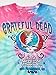 Liquid Blue Men's Grateful Dead Amer Music Hall Spiral Tie Dye T-Shirt, Multi Tie Dye, Large