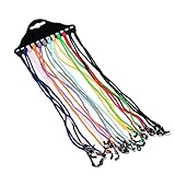 Material: hochwertiges Nylon. 12X Brillenkette Brillenband Brille Seil Brille Kordel Halter Brillen Seil Accessoire, Mehrfarbig
