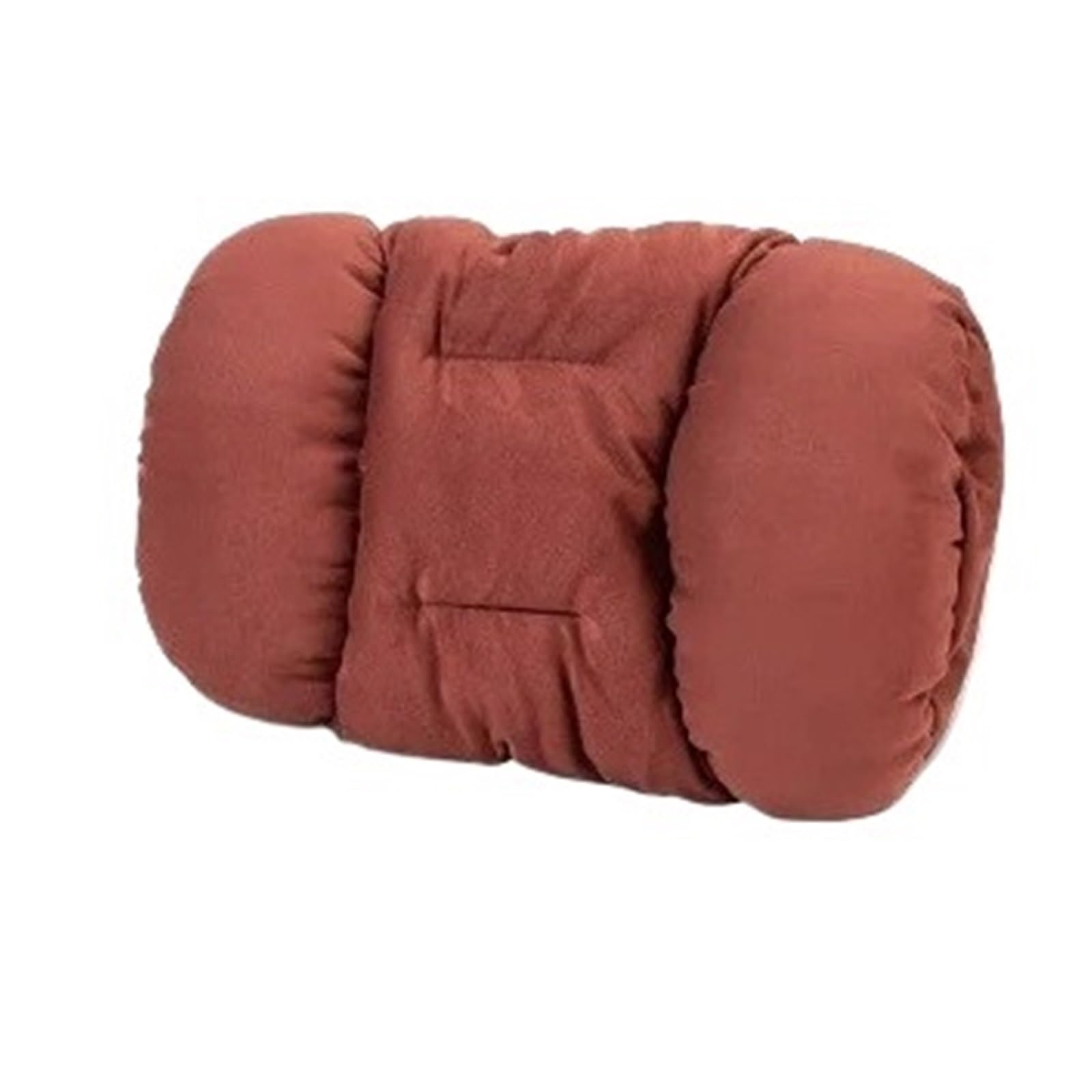 ATUMY Car Seat Pillow Car Headrest Plush Neck Support Pillow Comfortable Warmth Automobile Backrest Cushio Car Headrest(Headrest [Volcano Red])