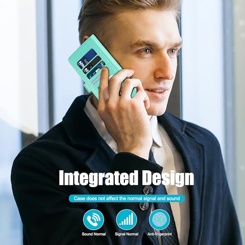 Coque compatible avec IP17 étui portefeuille avec béquille résistante aux chocs
