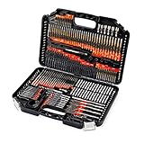 VOLLTEK Drill Bit Set, 246-Pieces Drill Bits and Driver Set for Wood Metal Cement Drilling and Screw