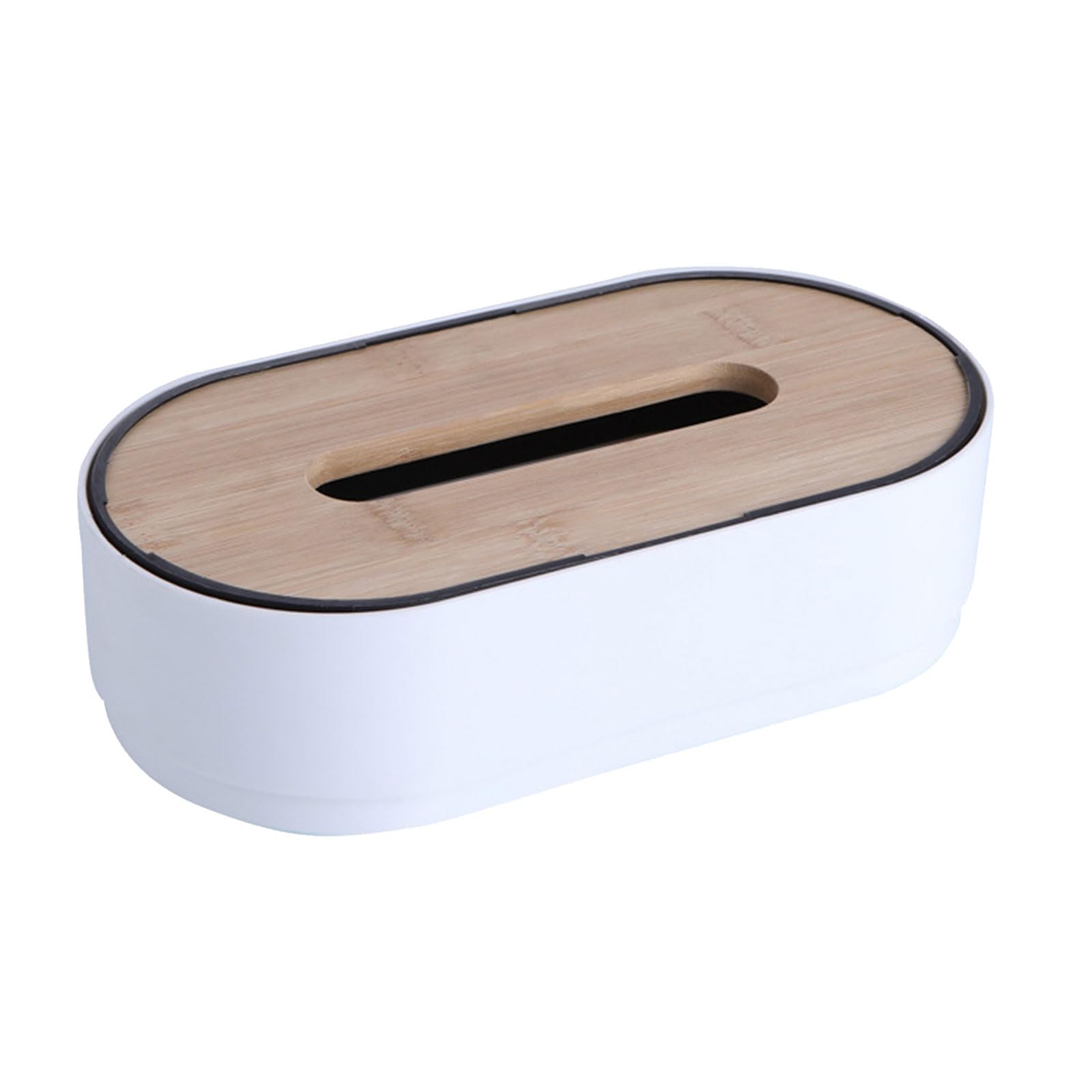 Jazuaiao Stylish Handwoven Materials Tissue Storage Box Home Accessory for Natural Living Space Saving Designs Gifts Handwoven Tissue Holder