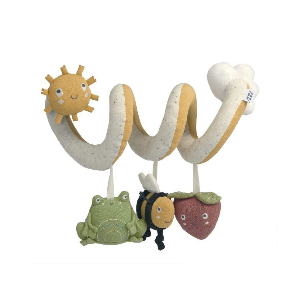 Mamas & PapasBaby/Toddler Soft Toy - Activity Spiral- Grateful Garden