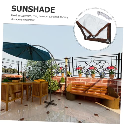 Malla transpirable para terraza y plantas en red de sombreado 1x1 m 8