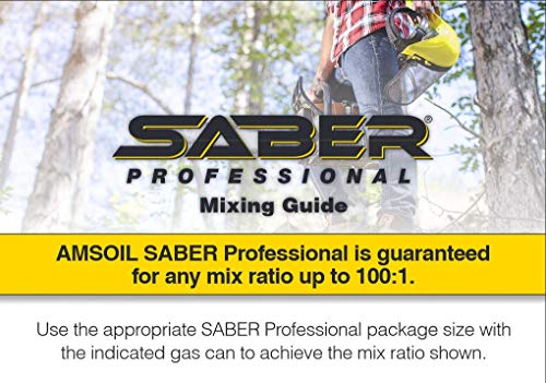 Amsoil ATPQT Saber Professional Synthetic 2-Stroke Oil, 1-Qt - Thumbnail 4