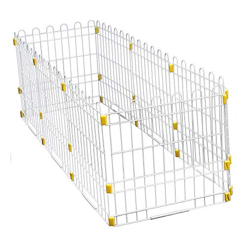 Canil Portátil Bragança Cães Branco - Tamanho 1