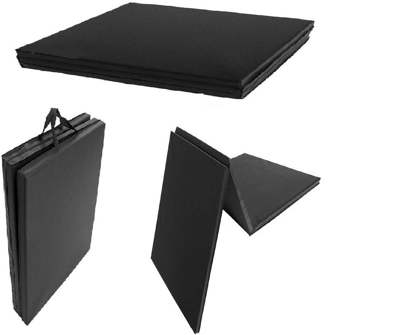 KORNERS Nylon Yoga Mat (Black)