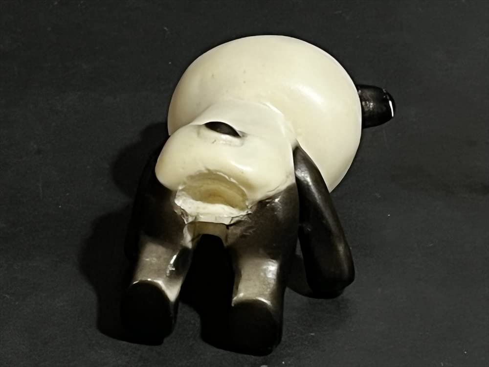 Amazon.co.jp: 昭和 レトロ パンダ ソフビ 人形 上野動物園 当時