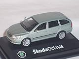 Größe ca 6-7 cm Abrex Skoda Octavia ii 2 Facelift 2008 Kombi 013hx Arctic GrÜn Metallic 1/72 Modellauto Model Auto