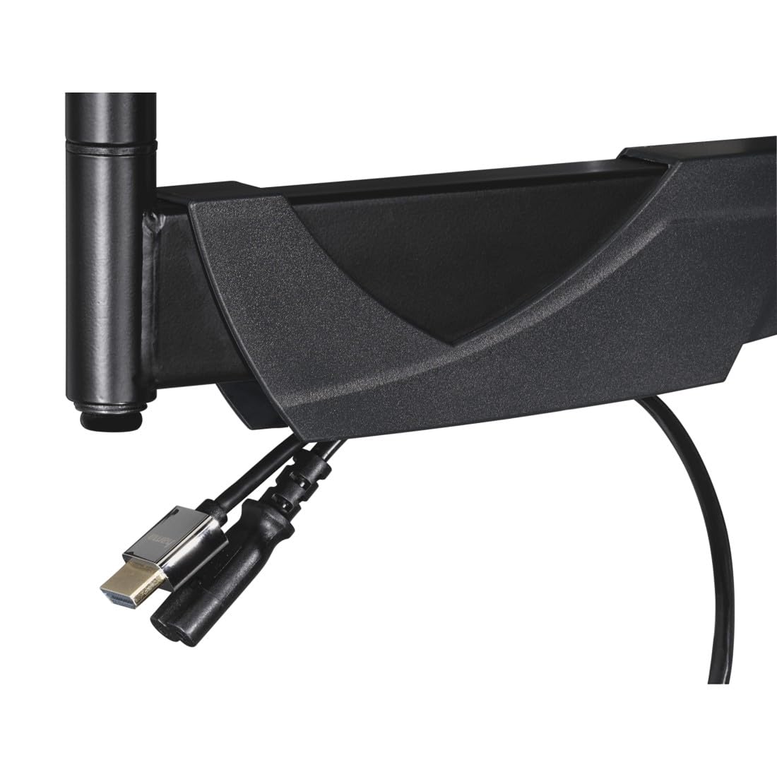 Supporto da parete per TV, orientabile, inclinabile, allungabile, da 165 cm, fino a 35 kg