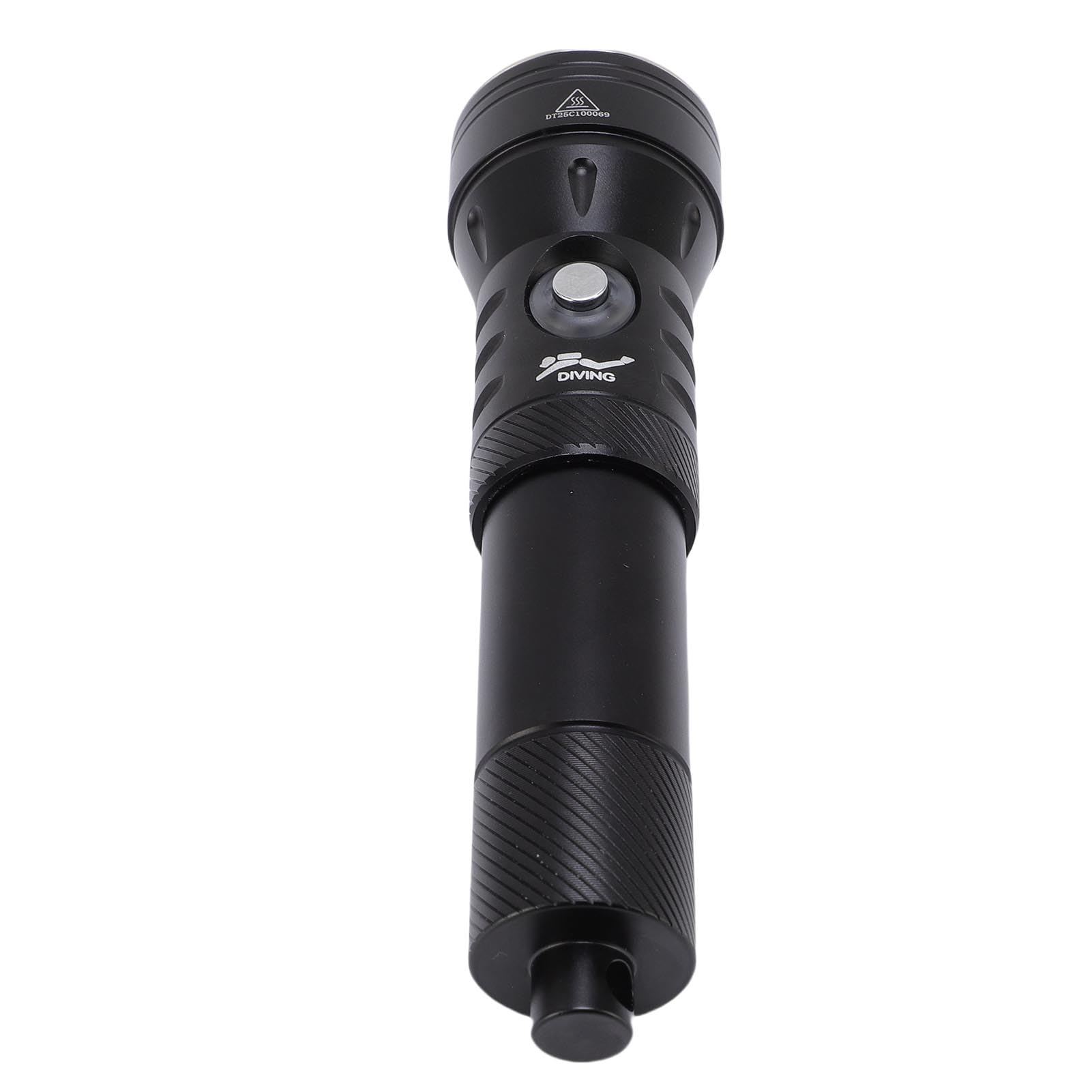 Torcia Subacquea IPX8 Resistente Alla Pioggia 2000LM con 5 modalità per Avventure Subacquee in Lega di Alluminio