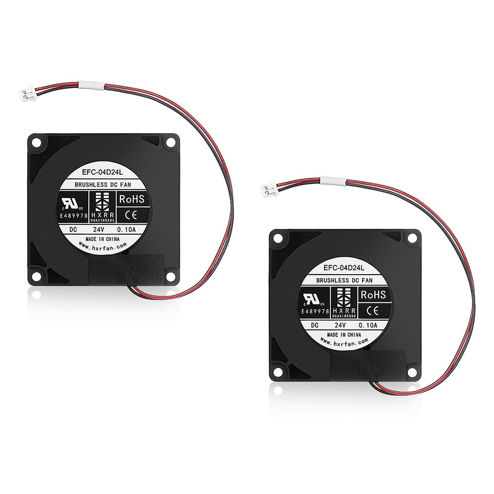 Amazon.com: Creality Original Ender 3 S1 4010 Blower & 3010 Blower Fan 3D  Printer Cool Fan 3D Printer Fan DC 24V Extruder Hot End Fan and DC 24V  Turbo Fan for Creality