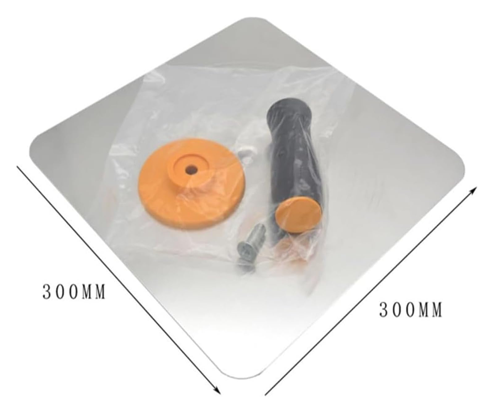 outils pour béton, Plaque de plâtre en aluminium 30 x cm avec poignée souple for plâtrage