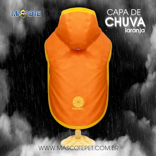 Capa de Chuva Laranja P
