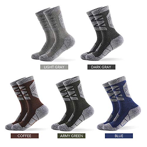 DECDEAL Men's Sports Socks Professional Ski Socks Grosso Knit Winter Athletic Socks Outdoor Fitness