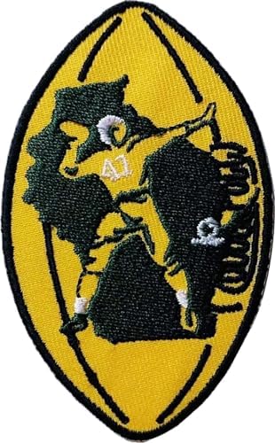 Generic Green Bay Football Embroidered Sew on Patch - Iron on Patches for Animal Lovers, Indian Wildlife Lovers - Environment Emblem for Jackets, Jeans, Backpacks, Hats and Shirts