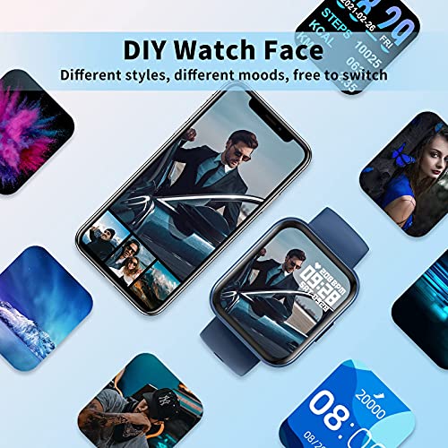 KOSPET-Magic-3-Smartwatch171-inch-3D-Curved-Full-Touch-Screen-Smartwatch-20-Sports-Modes-Real-Blood-Oxygen-Blood-Pressure-TestHeart-Rate-and-Sleep-Monitoring-IP68-Waterproof-Bluetooth-50