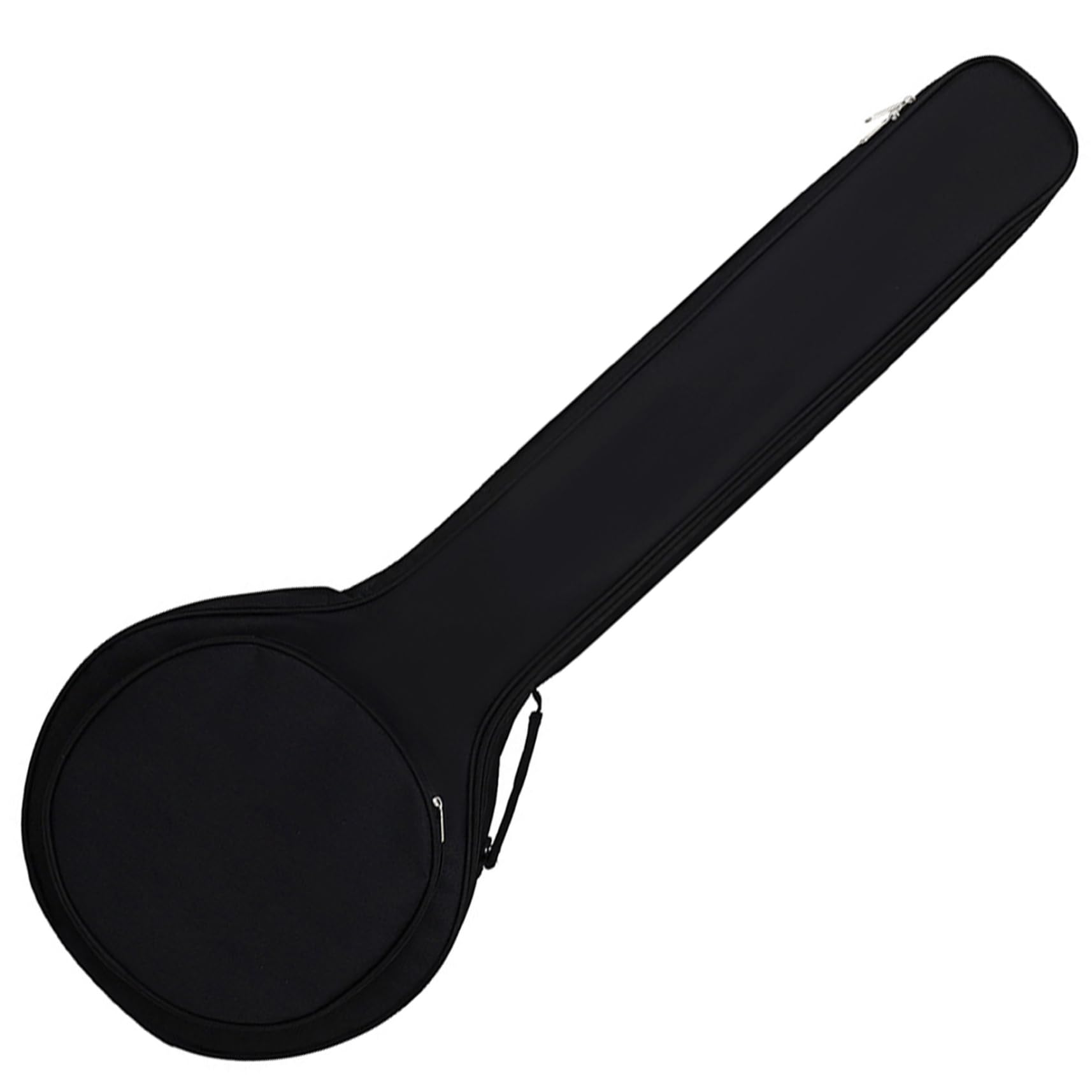 Estuche para Banjo 14x3.5x39 Tela Oxford impermeable Bolsa para banjo de 5 cuerdas con asas y correas para los hombros Cierre de cremallera Estuche negro para INSTRUMENTOS MUSICALES más eficientes-