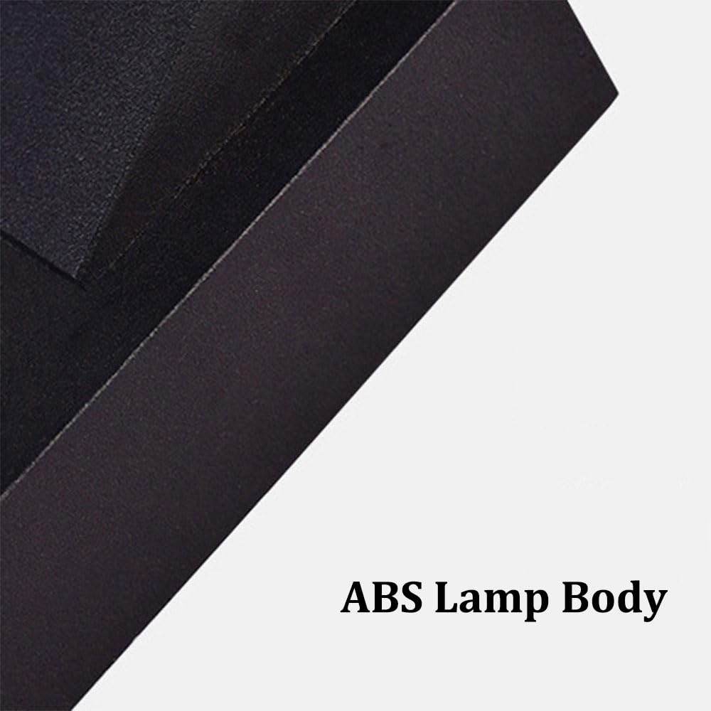 Applique Murale d'extérieur Classique à LED, Lampe Murale créative Noire, éclairage Mural extérieur étanche IP65, Appliques extérieures Haute luminosité, Pratique pour Porche et terrasse
