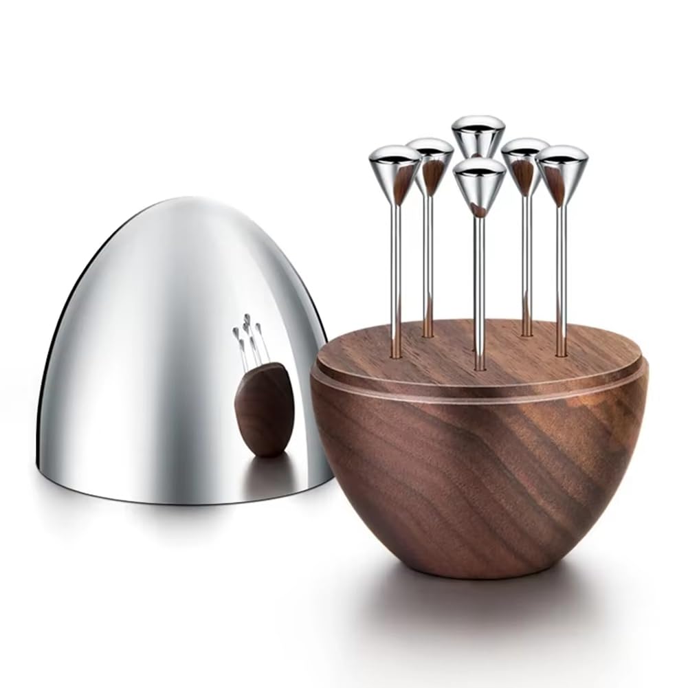 Porte-cure-dents en acier inoxydable de luxe pour décoration de table raffinée