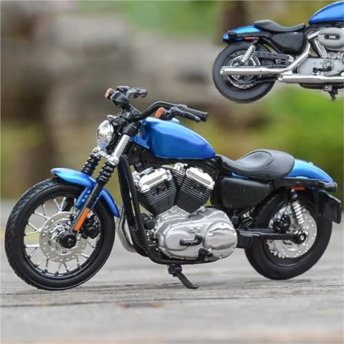 Véhicule moulé sous pression Harley Davidson 2012 XL 1200N Nightster 1:18 modèle moto miniature