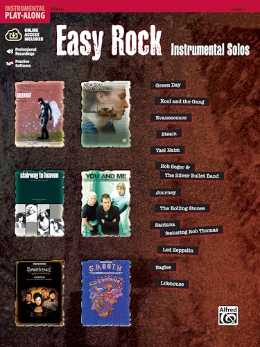 Photo de Easy Rock Instrumentals, Level 1: Flute