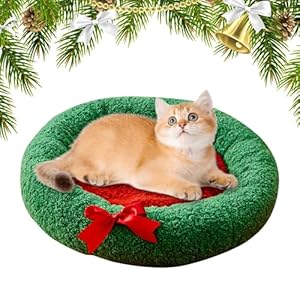 Générique Weihnachts-Kätzchenbett Kissen MKC6Q9L0ZHSMBPJ3LULH