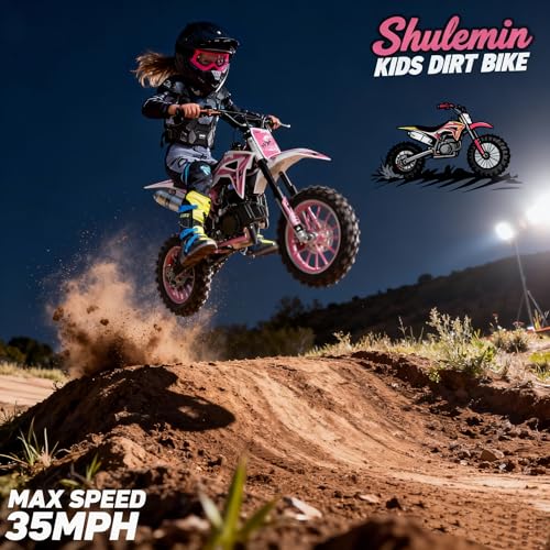 Image of 50cc Dirt Bike Gas for Kids 8-14,Kids Motorcycle Gas Powered