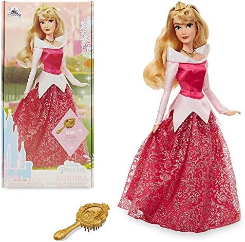 DISNEY STORE Disney Aurora Classic Doll Sleeping Beauty 11 ½ Inches