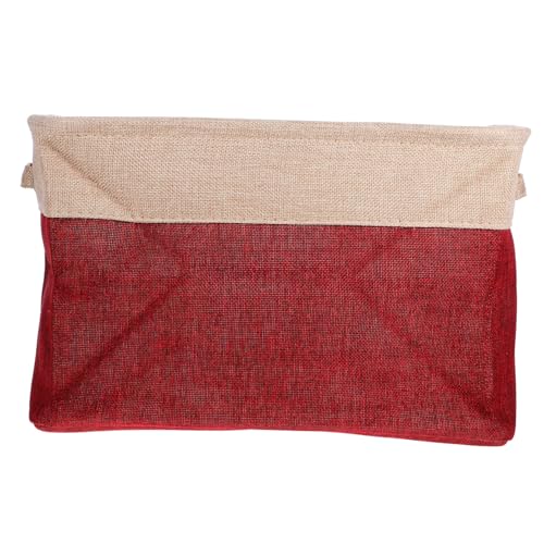 AOKWAWALIY Foldable Storage Box, Foldable Storage Container, Small Basket for Desk, Storage Container for Table Basket, Office, Blanket, Polyester, Cotton, Shopping Basket