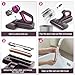 BYHUME Mattress Vacuum Cleaner, 17Kpa 650W Bed Vacuum Cleaner, 273nm UV-C Light & Ultrasonic 145°F Heating, 80000 RPM/Min Brushroll Rotation, Wide Suction Port for Pillows Cribs Sofa, Black Corded