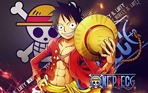 199Tdfc sans Cadre, Peinture par Numero Kits avec Brosses Et Peintures Acryliques pour Adultes Enfants Seniors Débutant- One Piece DJ Luffy XXL 16 * 24 Pouces
