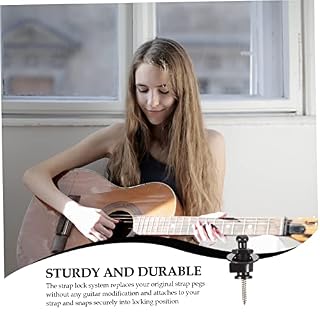 ibasenice 30 Pcs Goujons De Guitare Ceinture Pour Boucle Boutons De Sangle De Guitare Avec Vis Fixateur De Guitare Épingles D’Extrémité De Sangle De Guitare Bouton De Ceinture De Guitare - Les Beatles, Paul McCartney, John Lennon, RIngo Starr, George Harrison ibasenice 30 Pcs Goujons De Guitare Ceinture Pour Boucle Boutons De Sangle De Guitare Avec Vis Fixateur De Guitare Épingles D'Extrémité De Sangle De Guitare Bouton De Ceinture De Guitare – Image 2