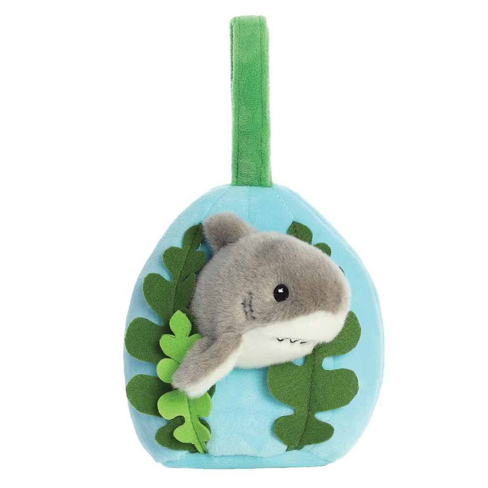 Aurora, 34242, Hideouts Black Tip Reef Shark 9In, Soft Toy, Grey & Blue