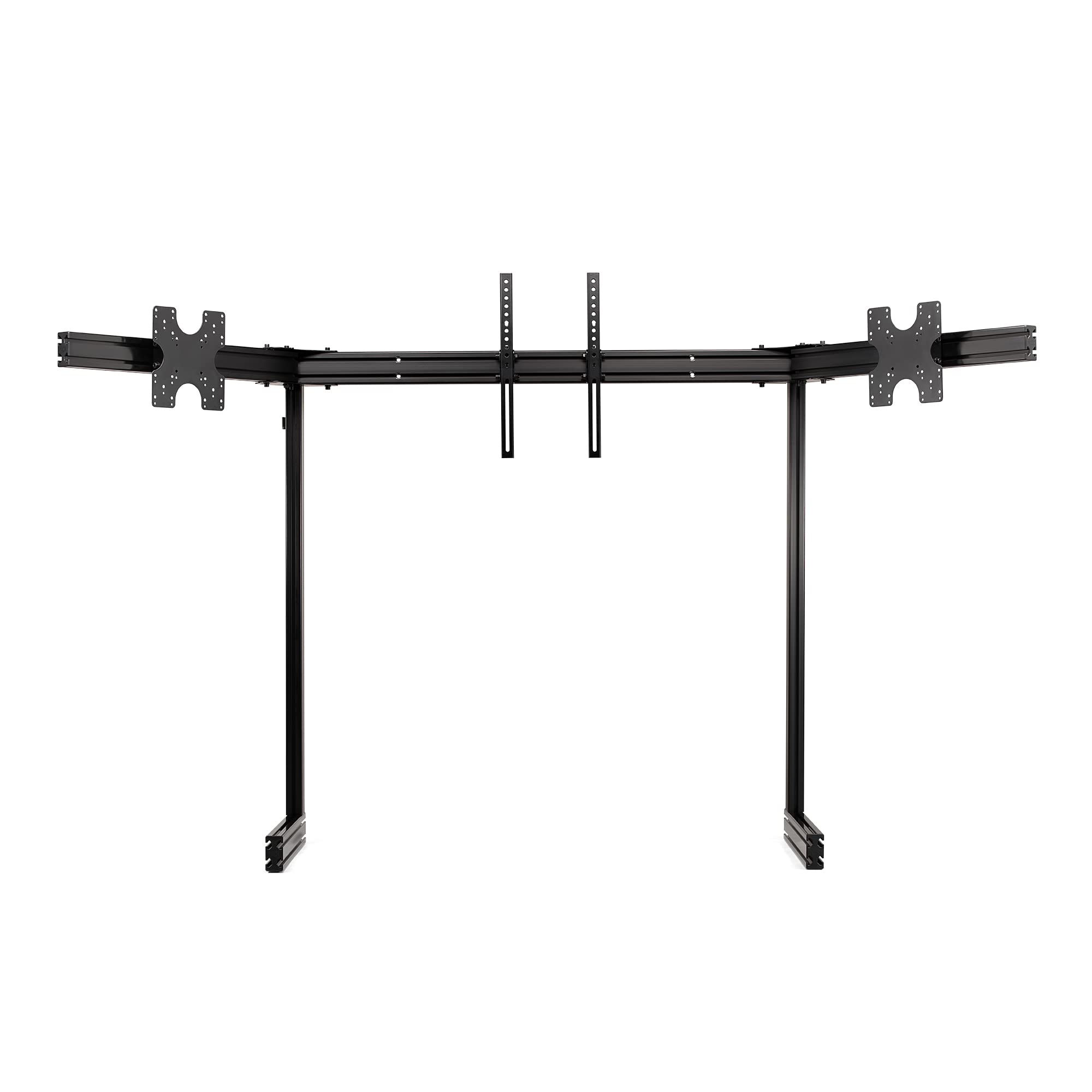 Next Level Racing Elite Freestanding Complete Triple Monitor Stand - Black (NLR-E036)