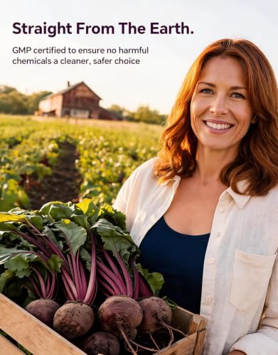 Image of Beet Root Capsules, 1200mg 30:1 Extract, Grape Seed & Hawthorn, 180 Caps