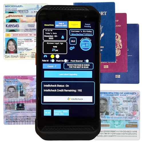 MinorDecliner Portable ID Scanner for Bars and Clubs for Age...