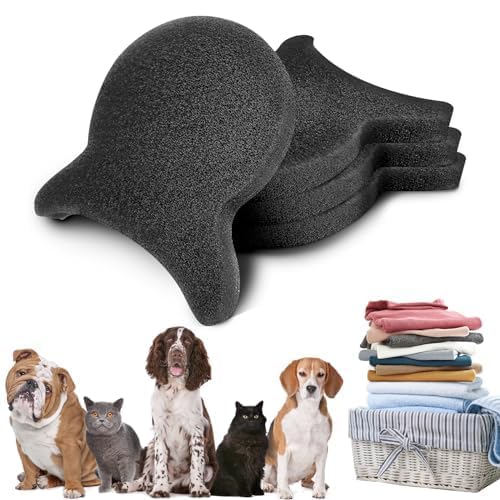 4-Piece Pet Hair Remover for Laundry & Clothes