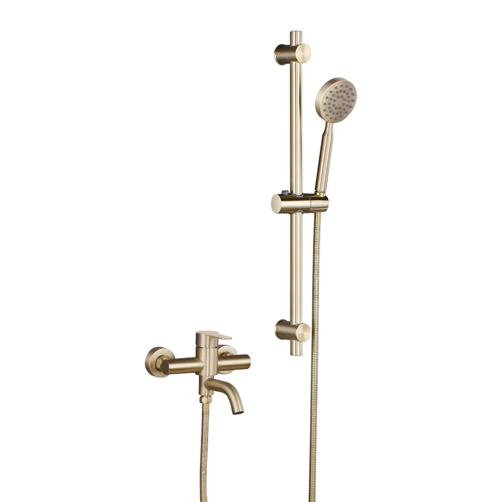 Robinet de baignoire mural en acier inoxydable 304 pour une douche élégante