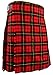 Produktbild Schottischer Kilt Wallace Tartan Traditionelles Highland-Partykleid Rock Hochland, W38