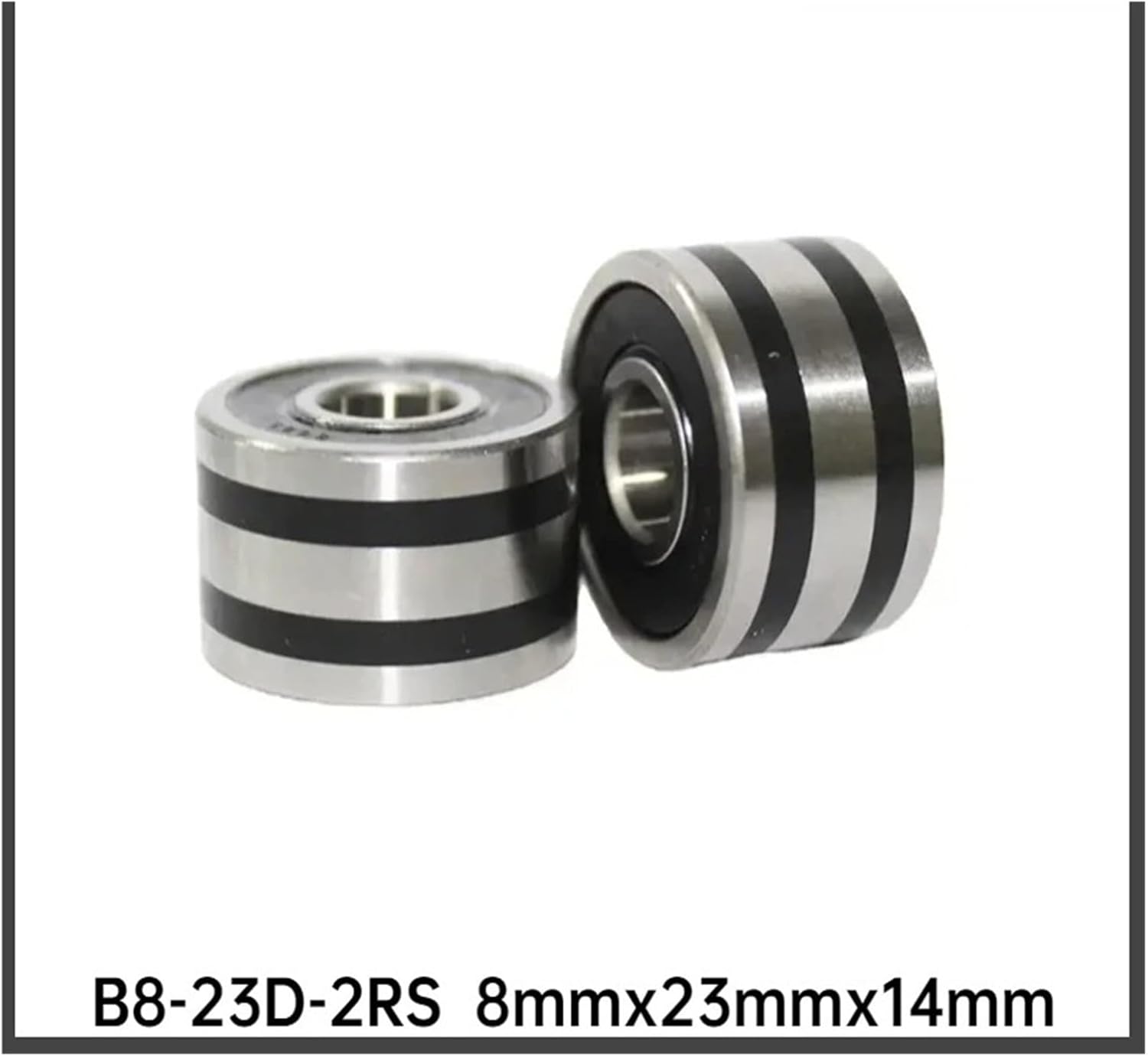 4/10PCS B8-23D Bearing 608-2RS 8 * 23 * 14MM(10Pcs)